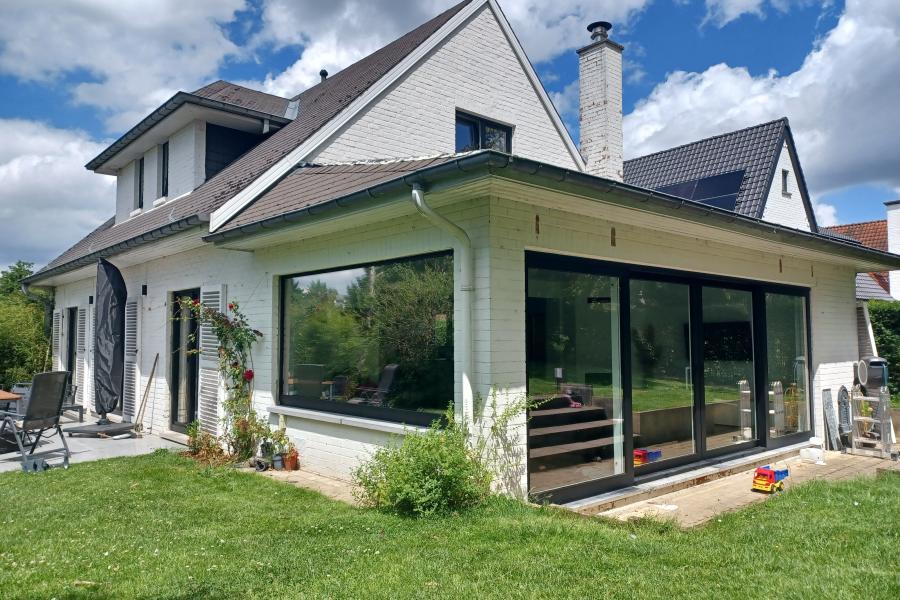 Portes et châssis : PVC-Alu