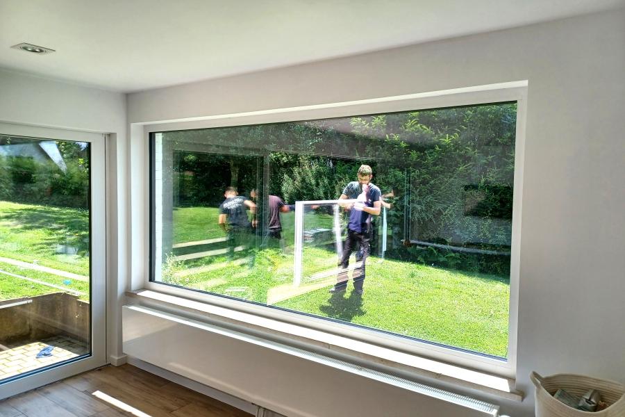 Portes et châssis : PVC-Alu