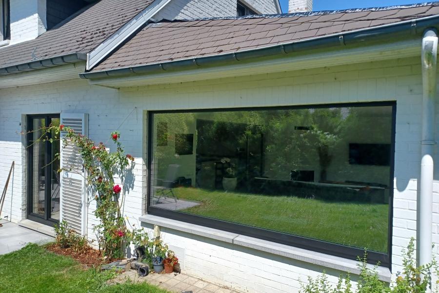 Portes et châssis : PVC-Alu