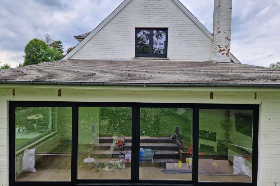 Portes et châssis : PVC-Alu